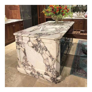 Calacatta Viola Marble Stone for Villa Kitchen Counterops And Island Marble And Backsplash