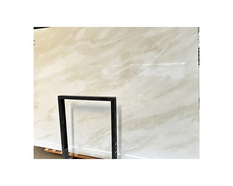 Bianco Milan Marble White Onyx Marble Slab For Hotel Floor Desk Dining Table Staircase White Onyx Marble Slab