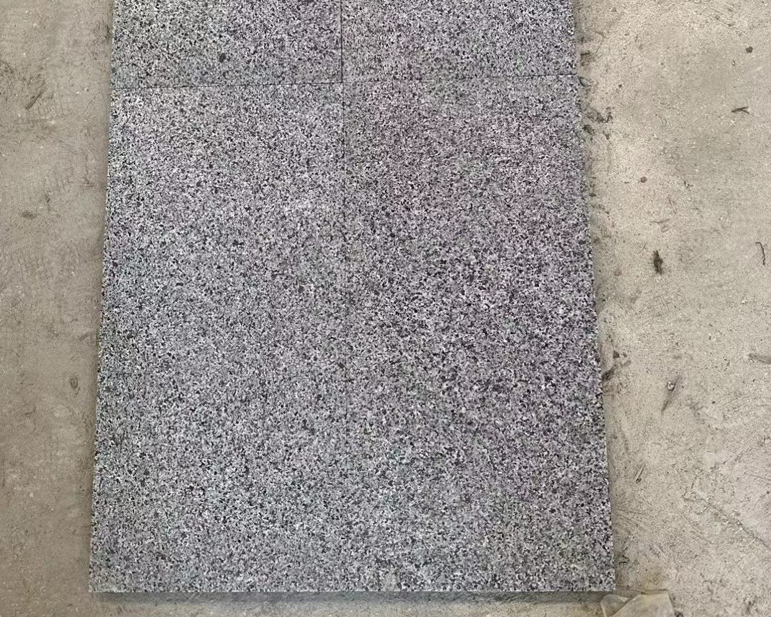 Chinese Natural Stone Padang Dark Grey Flamed Granite Patio Paving Stone G654 Sesame Black Granite