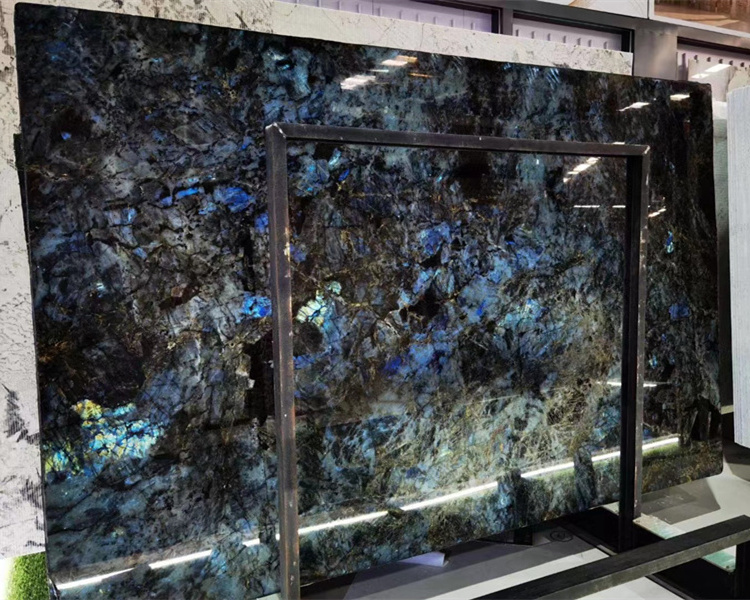 Labradorit Granit Labradorite Lemurian Blue Granite Whole Sink Vanity Top And Backsplash Labradorite Granite