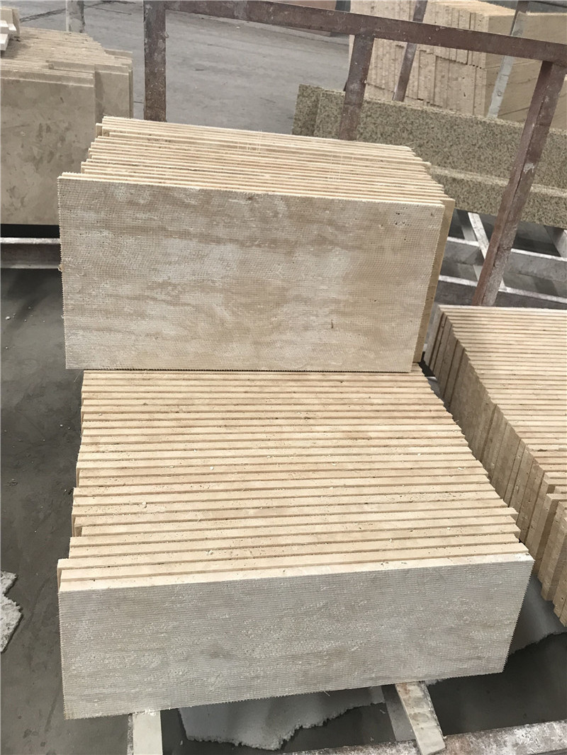 natural beige travertine stone marble tile floor 12x24