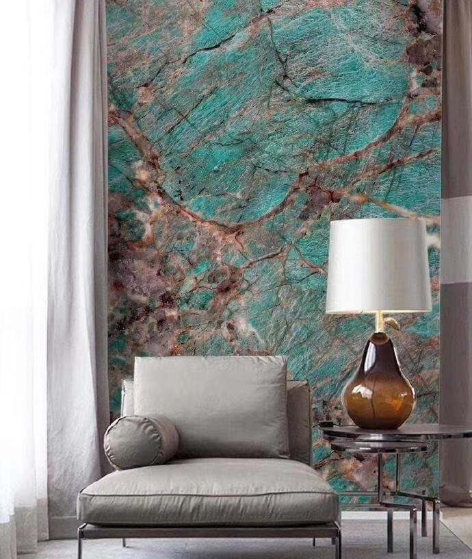 polished amazonite granite slabs for countertop