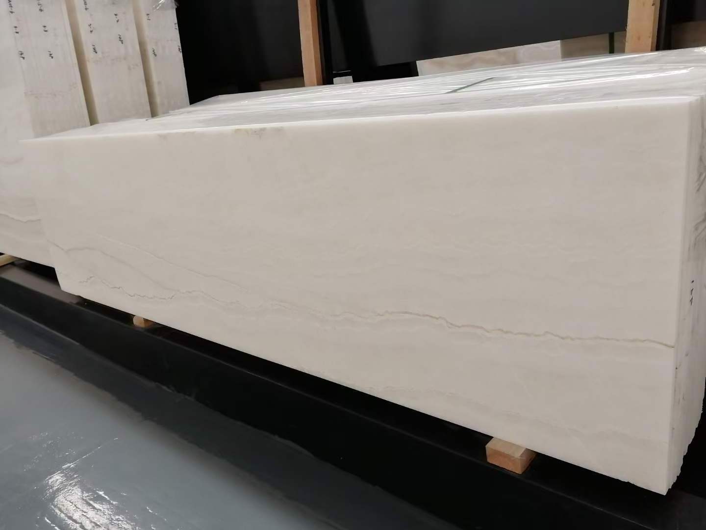 translucent backlit ivory white onyx countertop price