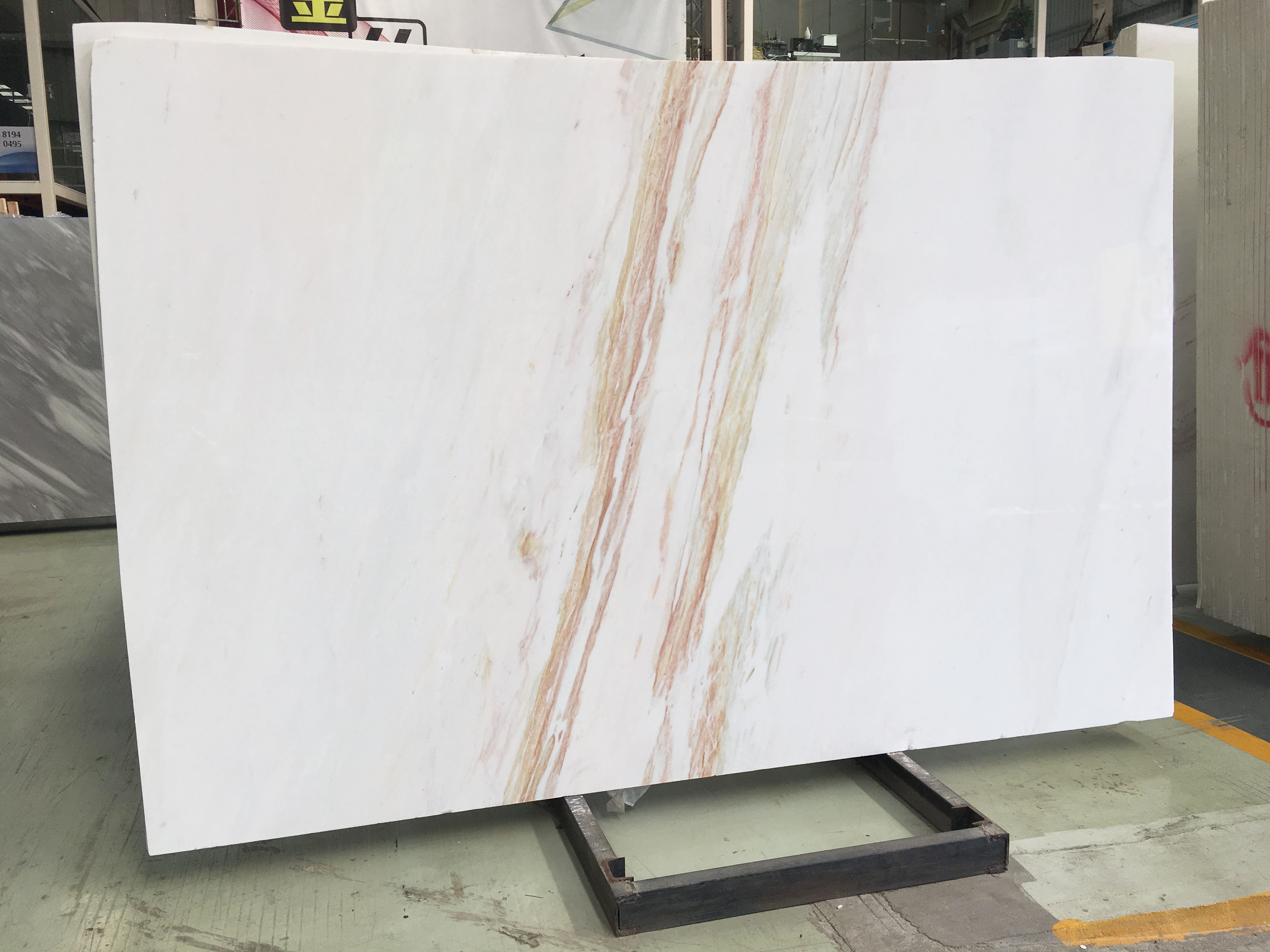 natural gold vein white marble tile white marble slab