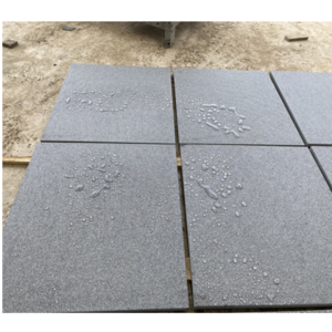 Multifunctional chinese hebei black granite pavers Outdoor Stair Steps with CE certificate