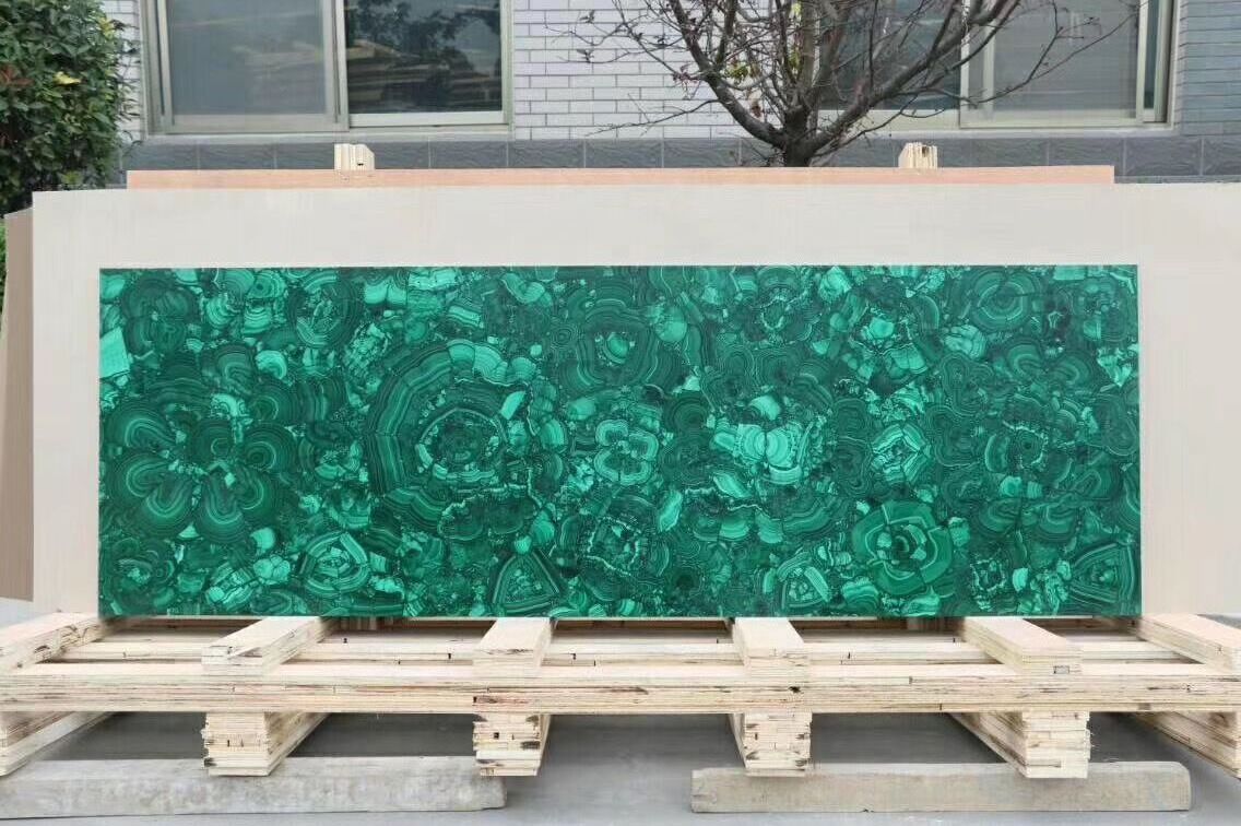 Malachite Slab Price Luxury Polished Gorgeous green malachite stone