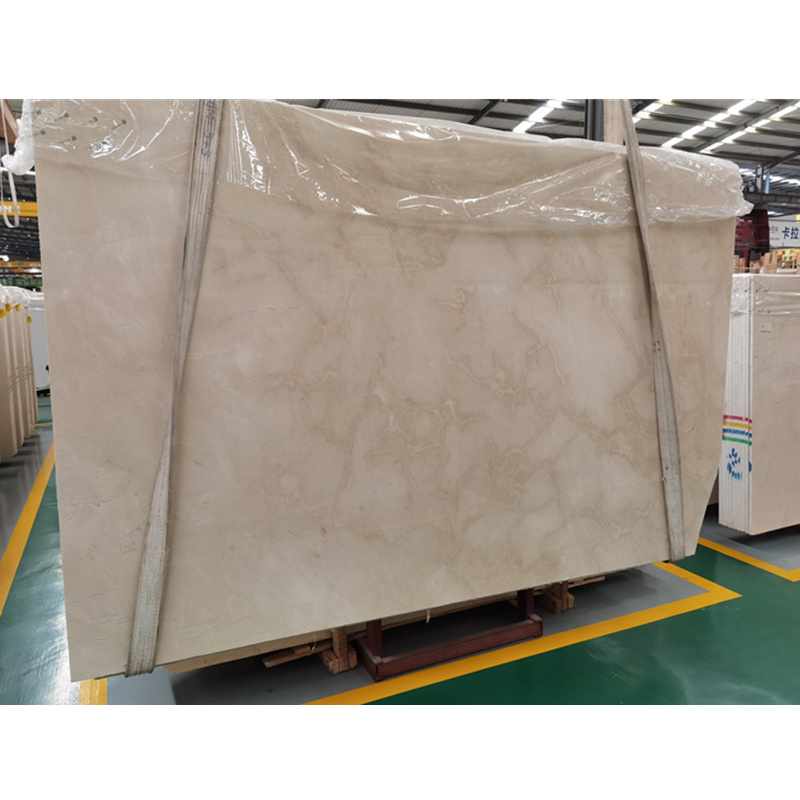 Wholesale factory beige spain crema marfil marble