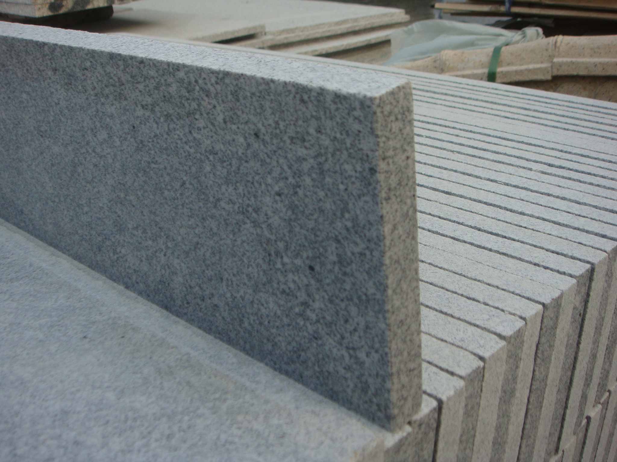 Cheap G633 Neicuo chinese White granite paving stairs tile