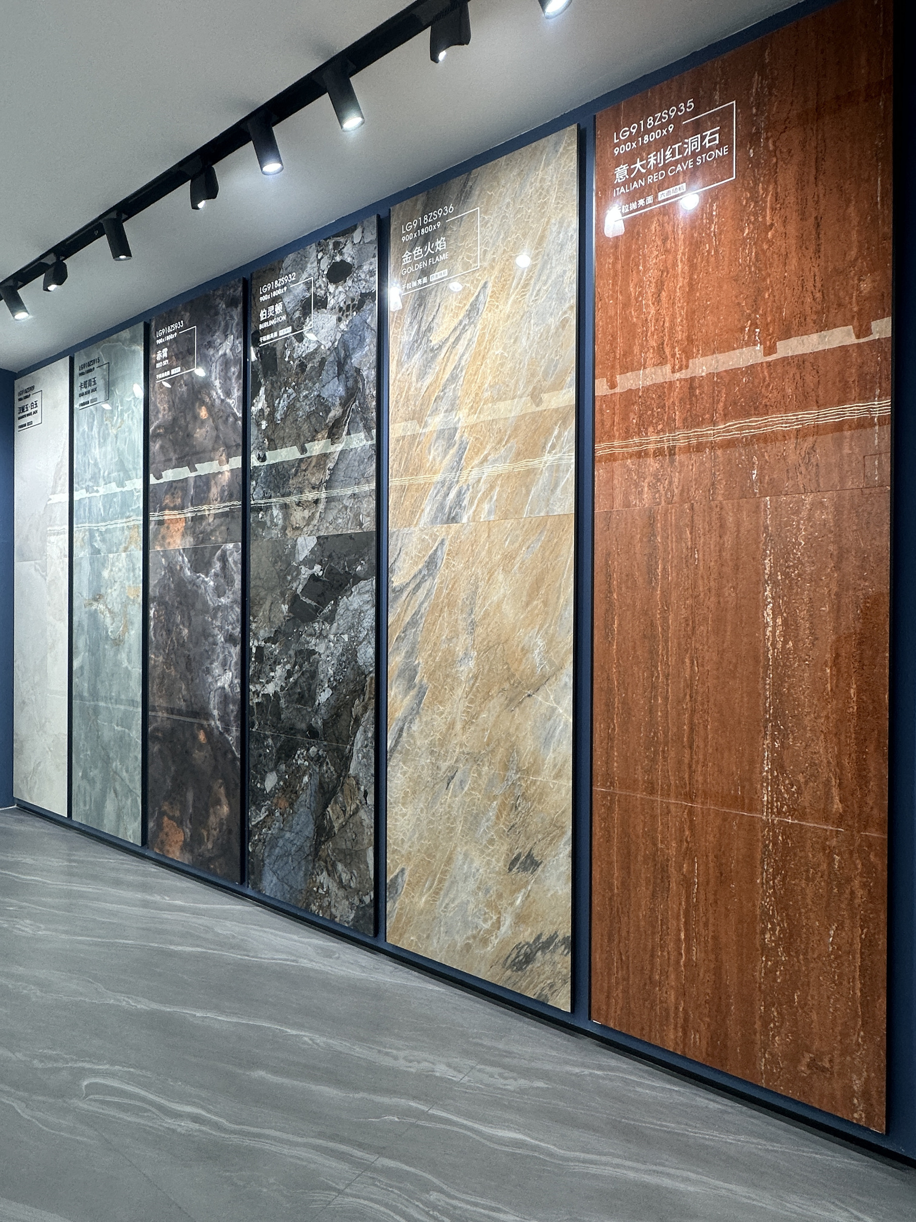 Wholesale colors marble slab for wardrobe wall sintered stone slab