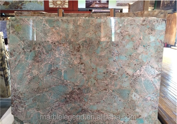 Most-loved popular Brazil style villa interior design amazonite green granite