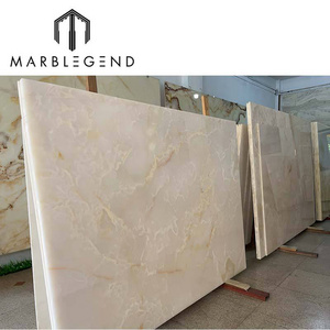 Custom marble flooring Premium Quality Snow White Onyx Marble Slabs Price