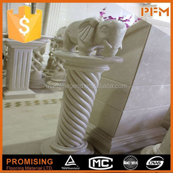 Dubai stunning column ideas natural marble stone column