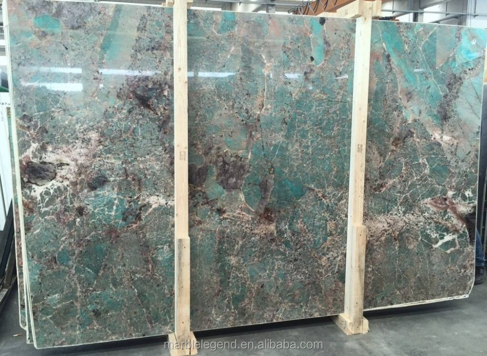 Most-loved popular Brazil style villa interior design amazonite green granite