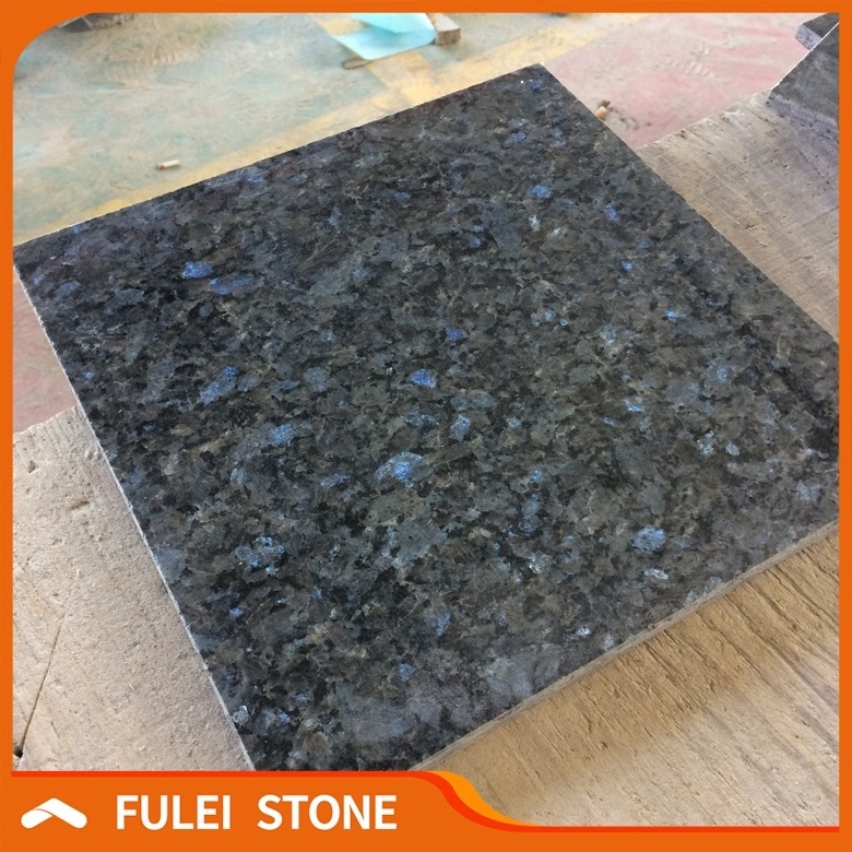 Wholesale Polished Blue Pearl Granite Price per Square Foot