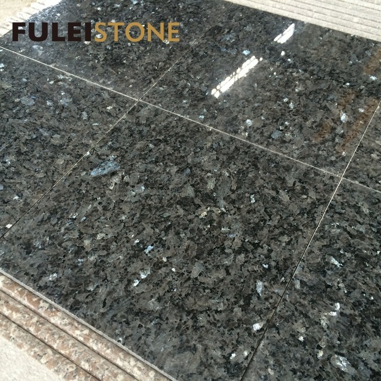 Wholesale Polished Natural 24x24 Norway Granite Tile Blue Pearl Granite Tiles