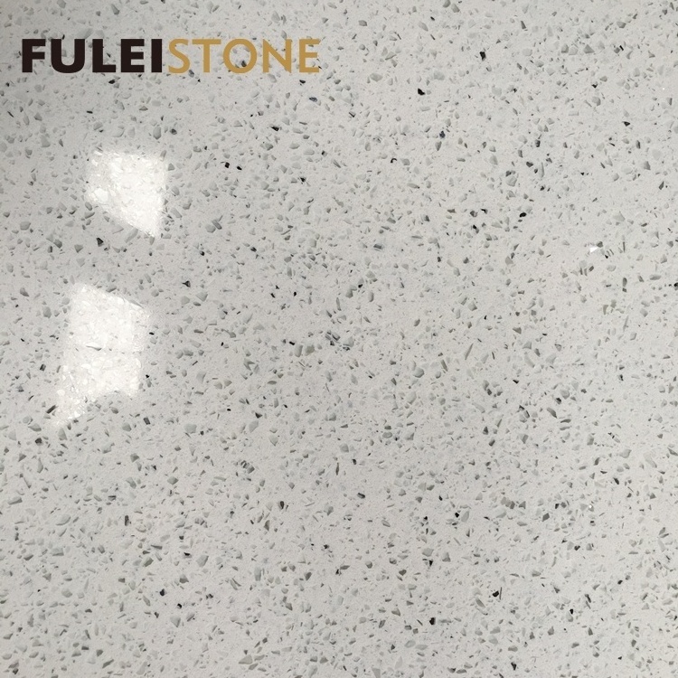 Top Quality White Sparkle Quartz Countertop