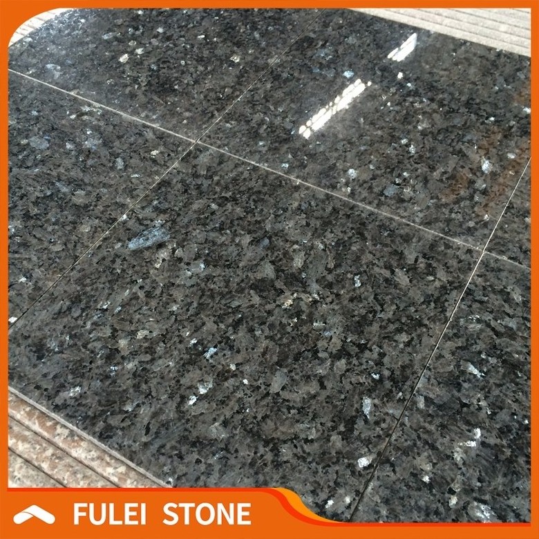 Wholesale Polished Blue Pearl Granite Price per Square Foot