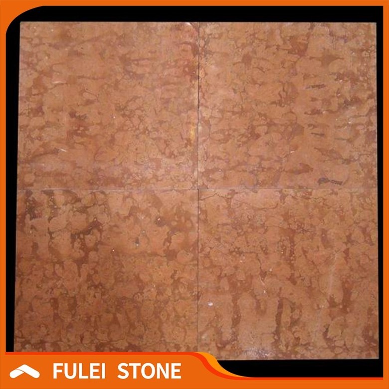 Polished Red Rosa verona marble prices per square meter