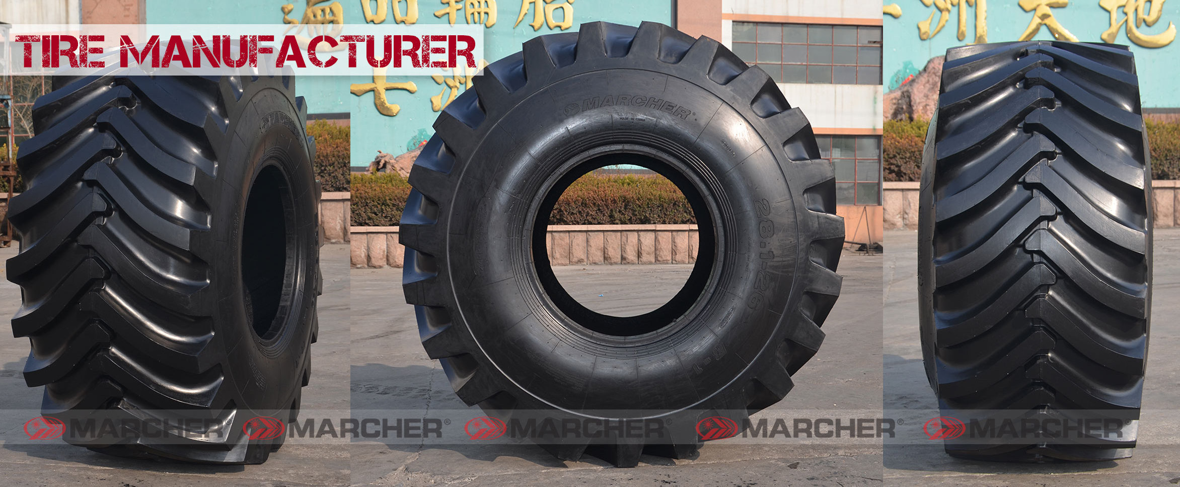 Nylon Tractor Tire 11.2-20 15.5-38 28.1-26 Tube Tire Farm Agriculture Tire