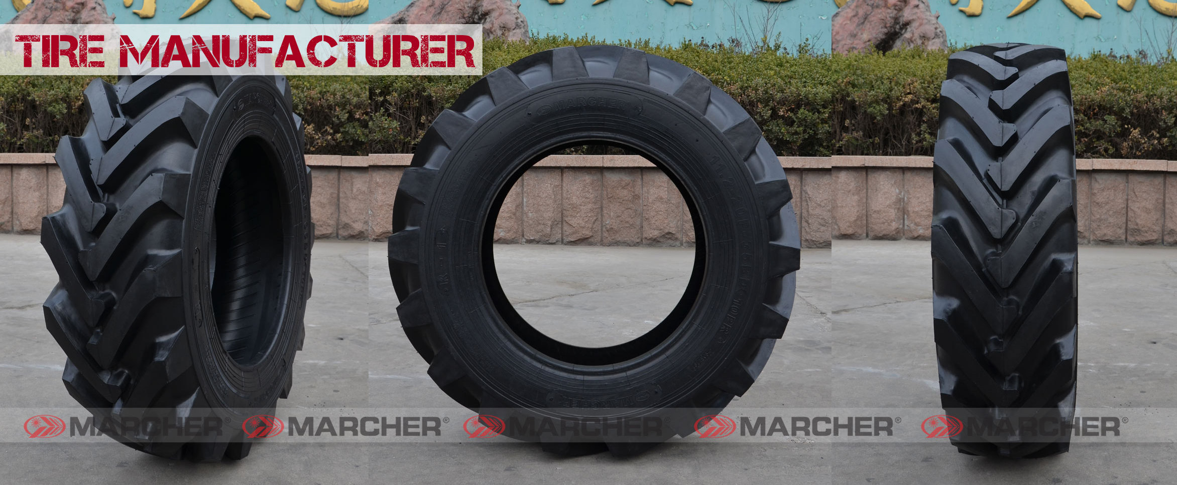 Nylon Tractor Tire 11.2-20 15.5-38 28.1-26 Tube Tire Farm Agriculture Tire