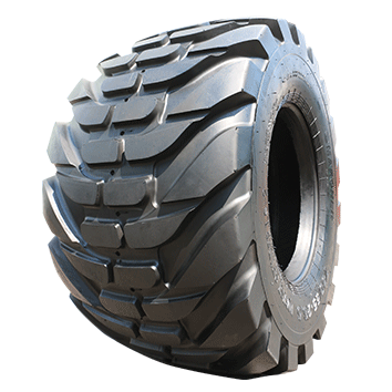 Neumaster brand Bogie Tire 710/45-26.5 with tracks in Forest Spider, Forestry Tire, Logging Tires