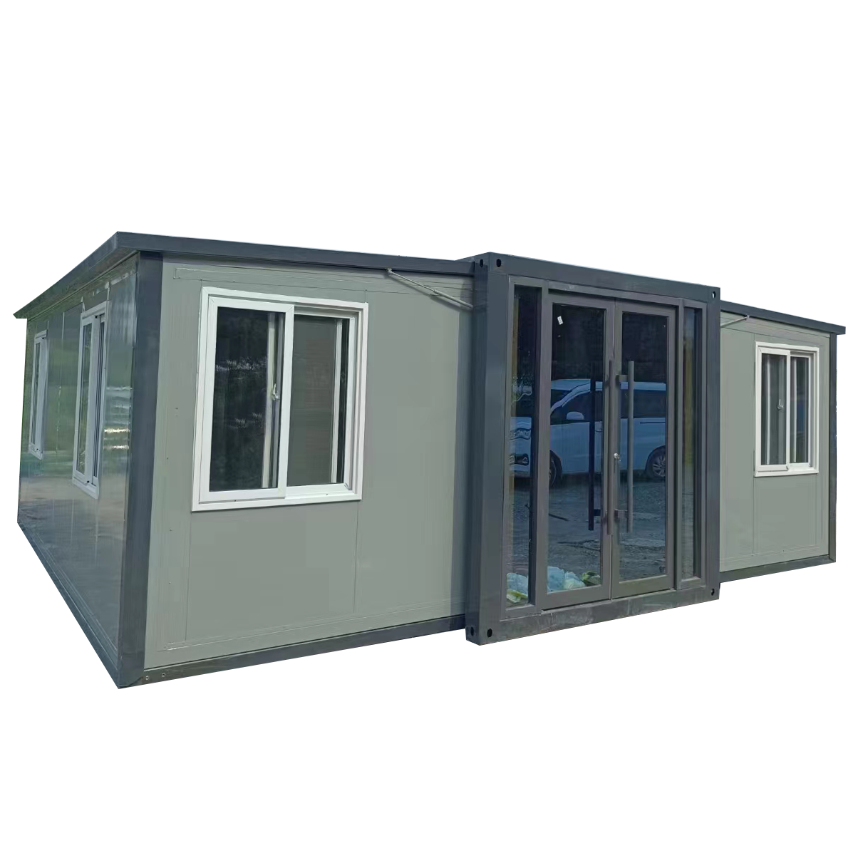 40ft luxury modern prefabricated living tiny houses home modular prefab expandable container house with 2 3 bedrooms