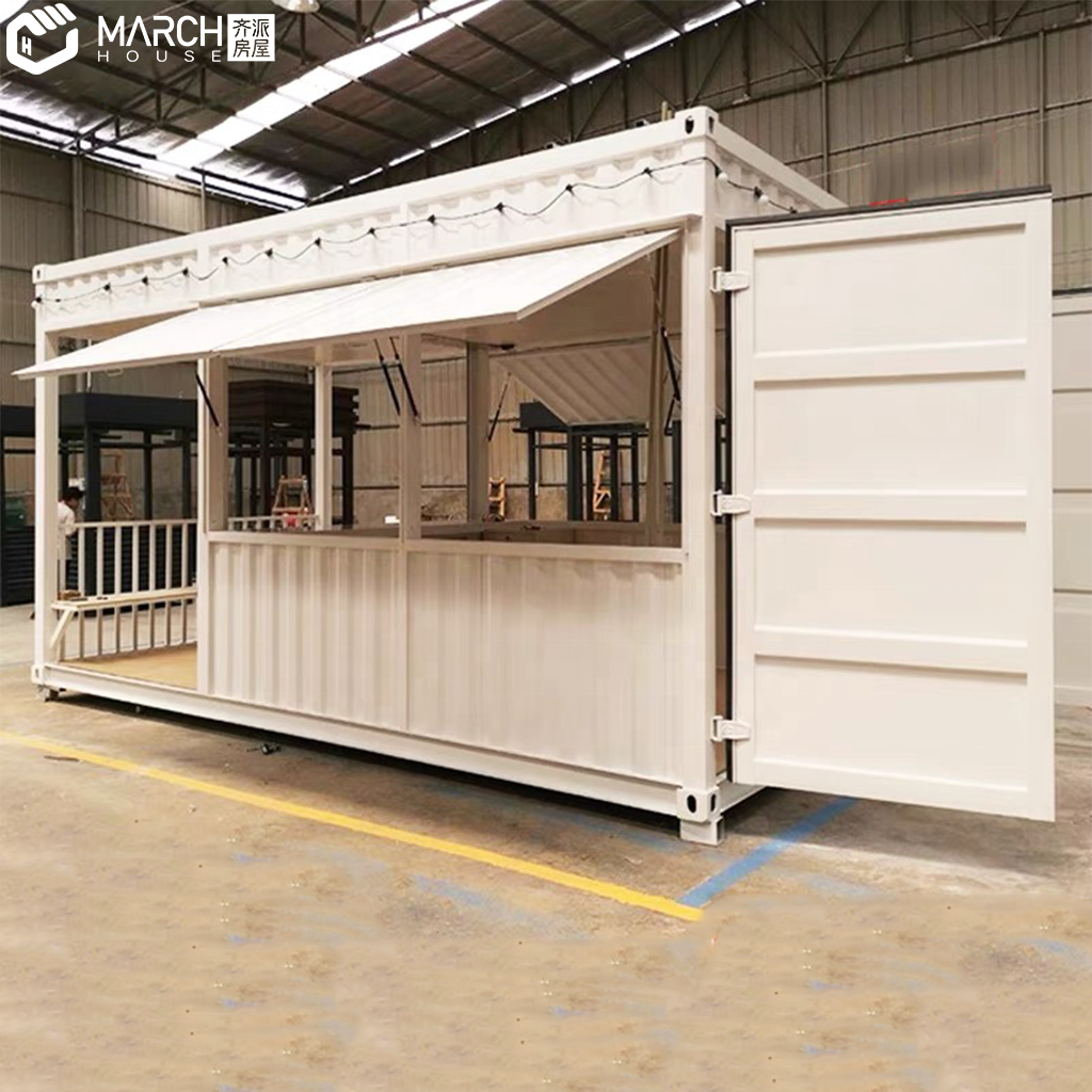 Ukraine New Generation Sandwich Panel Steel Container House Fast Build Container Frame Prefabricated Modern Homes Kiosk