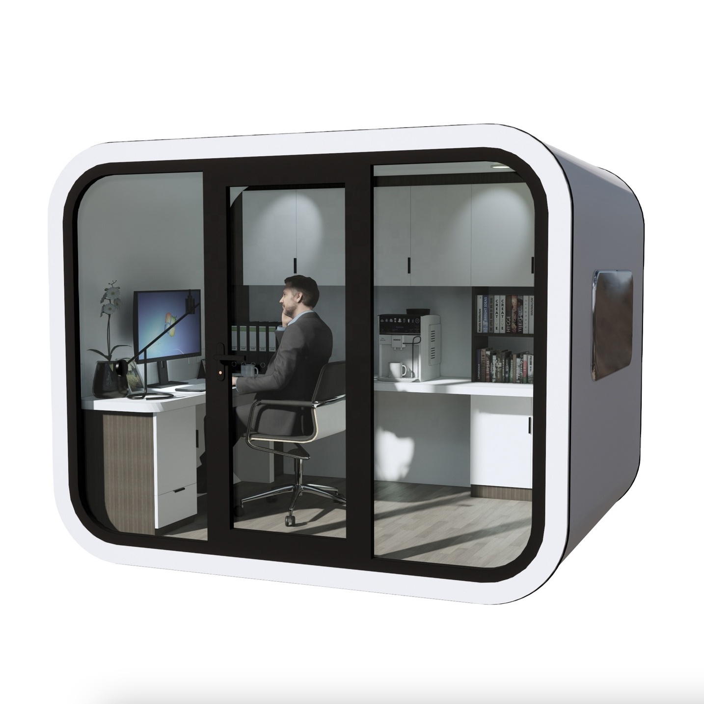 apple cabin office pod house home homeworking pod house