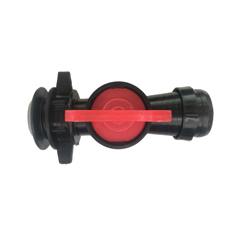 28mm 32mm PVC-U garden hose ball plastic irrigation bypass valve