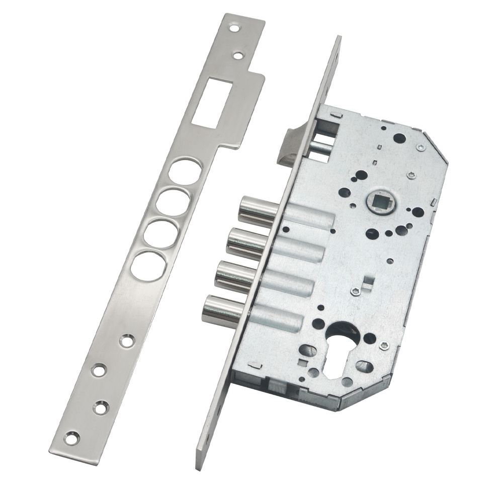 Entrance Door Lock High Quality Sash Mortise Lock Security Front Door 4 Round Bolts Mortise Lock