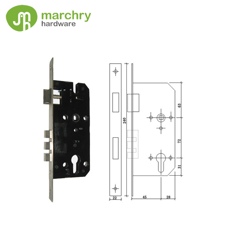 Made in China Good Quality Heavy Duty Lever Door Lock with Privacy Function