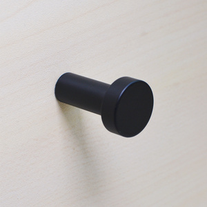 High quality coat hook wall mounted black hook for something