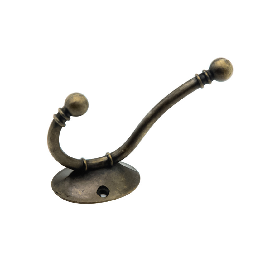 Best sale zinc alloy bronze black color wall mounted coat hook