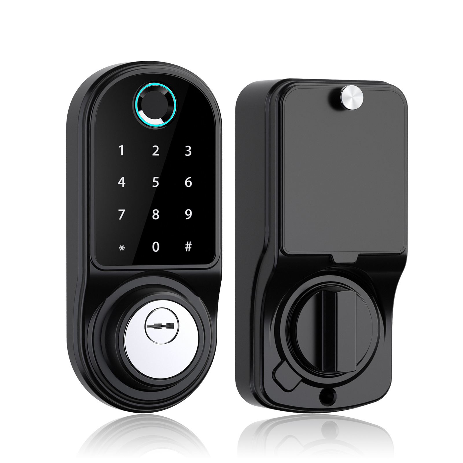 Automatic Lock Indoor Hotel Apartment Lock Code Fingerprint Smart Lock Deadbolt