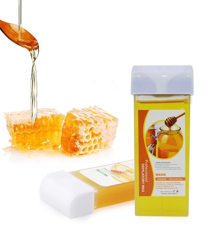 Skin Care  Natural Honey Depilatory Wax Wholesale Paste 100ml Sugar Wax Cartridge 16 Flavor Painless Hair Removal Wax