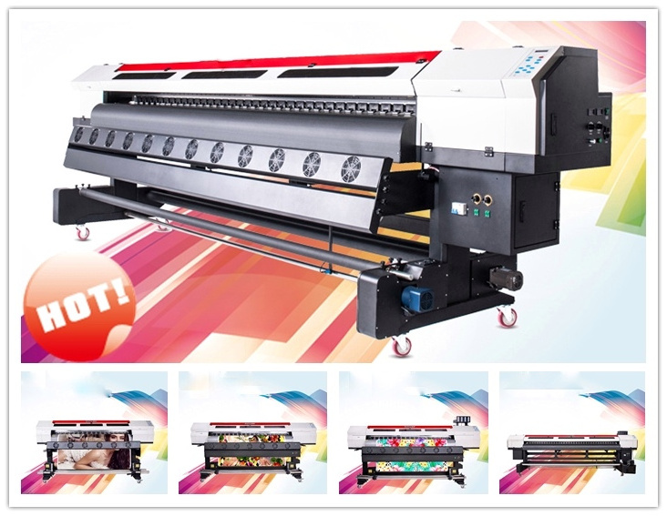 High quality 3.2m eco solvent printer billboard printing machine advertising machines 3d textile