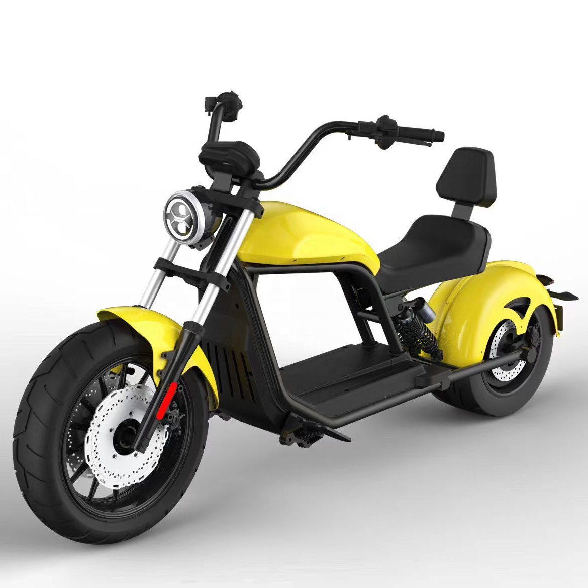 Europe Warehouse in stock two wheels 2 Person Electric Scooters powerful adult 60v 45Ah 12 inch Fat Wheel Citycoco