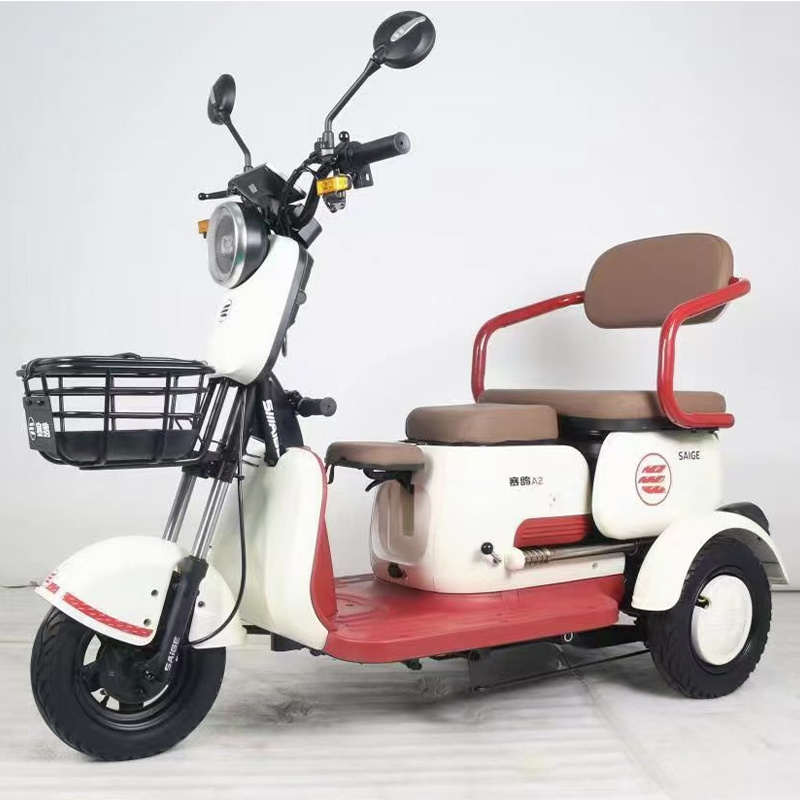 Amoto fat tire 3 wheel electric scooter for adults three wheel adult for cargo 1000W 60V20Ah 3 wheel electric scooter