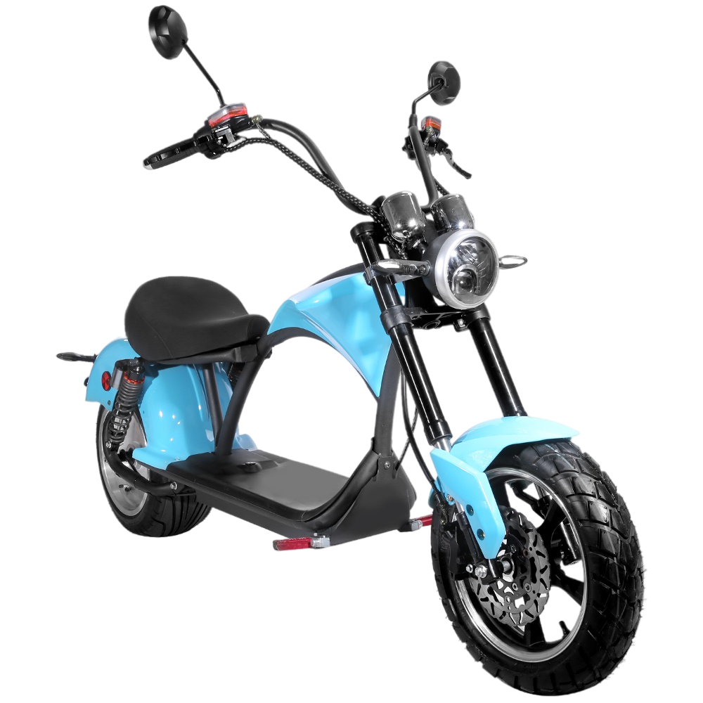 Direct factory price Chopper Citycoco for sale motorcycle electric scooter 1500w 60v 41-50km/h Electric Scooter For Adult