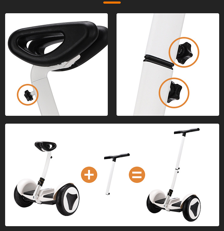 Hiboy Self-Balancing Electric Scooter with Steering Bar two wheels adult for sale self-balancing electric scooters