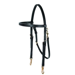 Wholesale Price Top Quality Horse Bridle Made Of Genuine Leather Adjustable Customized Design Horse Bridle