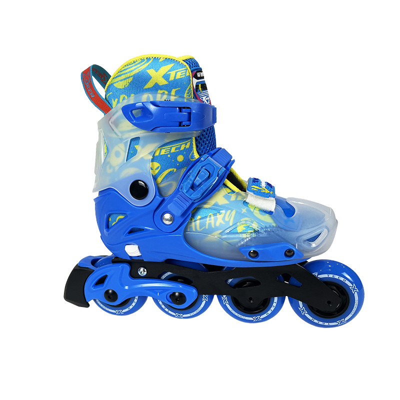 Factory price slalom portable 4wheels inline roller skates for kids