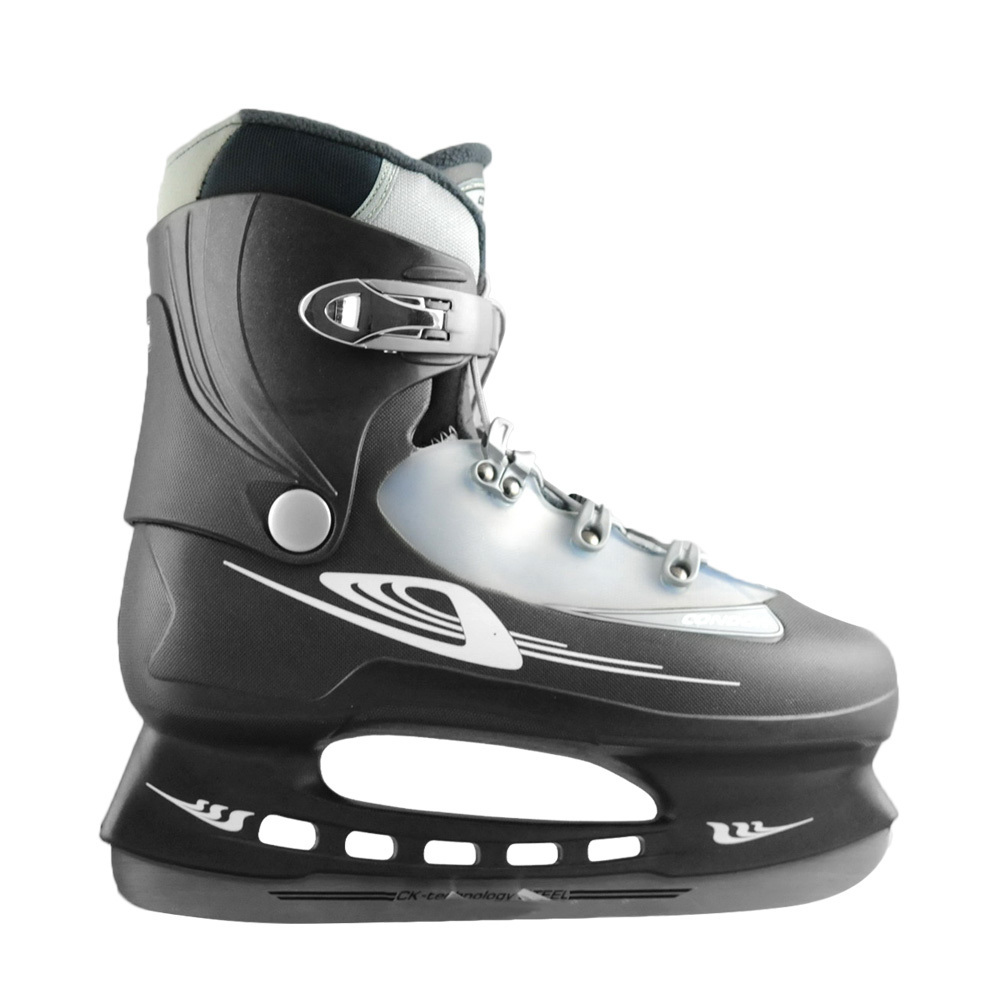 Fibre Cold Resistant PVC Shell Stainless Steel Knife Ice Skates