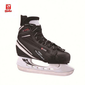 High-end ice skates custom quick lacing adults high end ice hockey skates