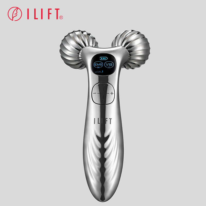 Korean style Y shape 3D electric Face Massager roller with EMS and Vibration for face and body Skin Lifting Firming and slimming