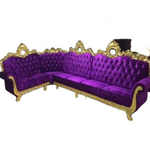 Luxury U-Shaped Arabic Majlis Sofa Set European Design Style Oriental Floor Seating Ottoman Jalsa Couch Living Room Hotel Villa