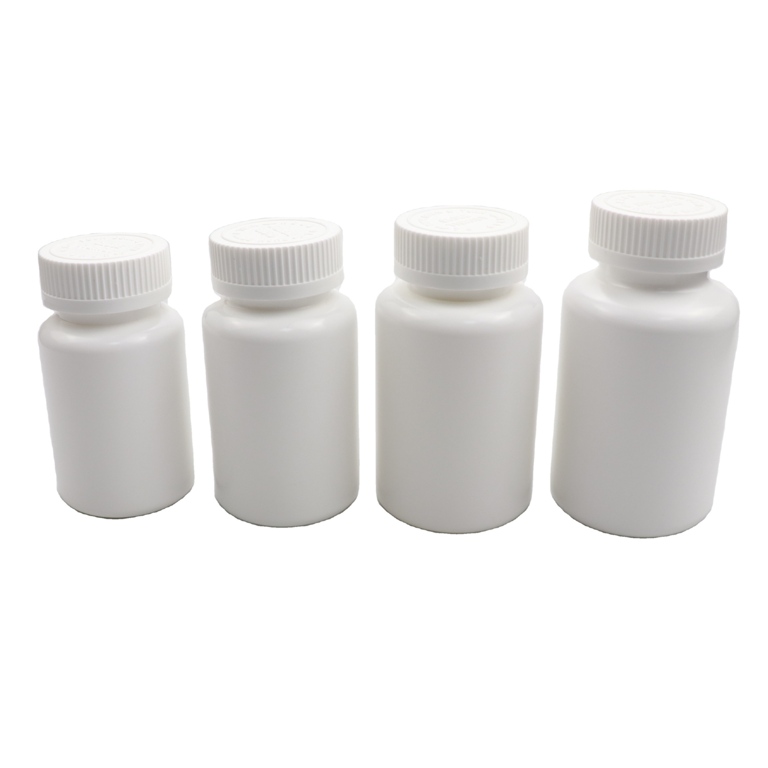 Best Selling 30ml 45ml 60ml 80ml 100ml 120ml 150ml 175ml 200ml Custom White HDPE Plastic Pill Container Blowing Plastic Bottle