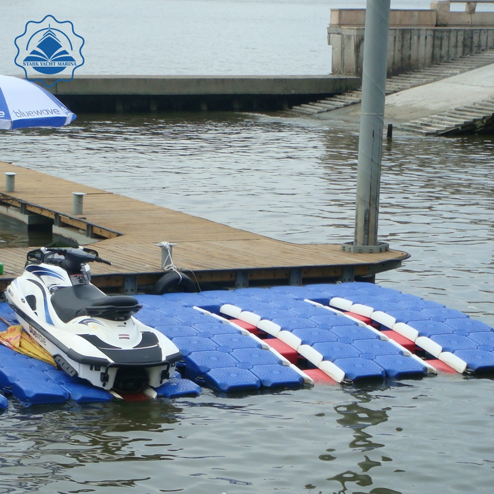 Popular floating dock drive on dock jet ski platform pontoon boat lift for hot sale