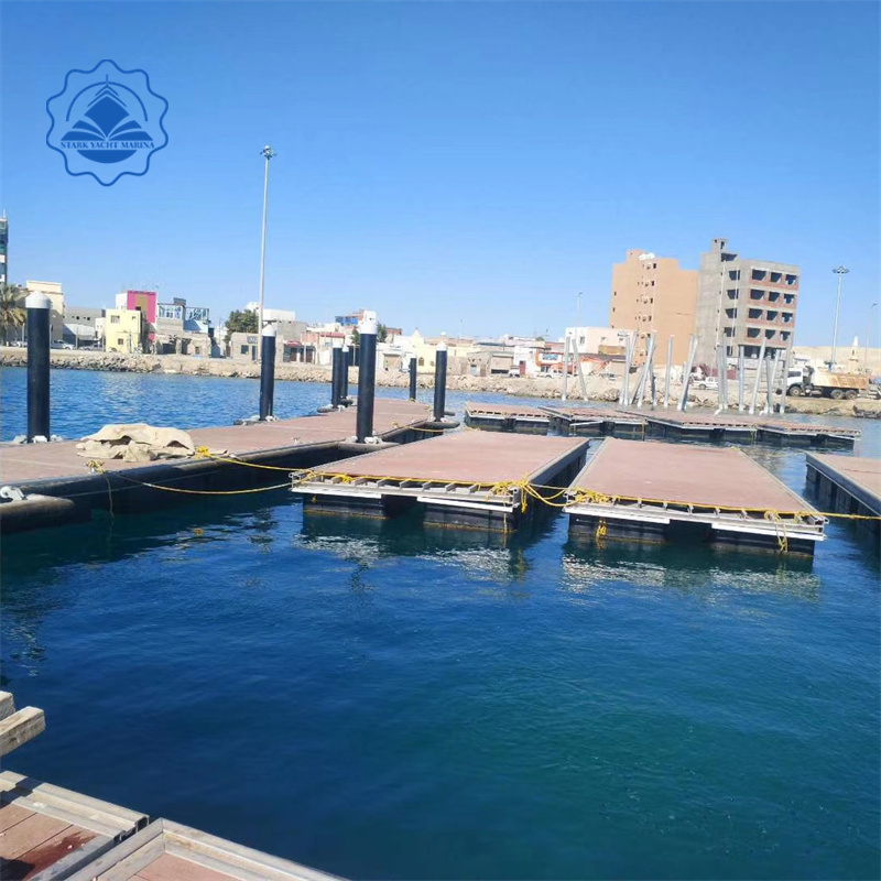 T6061 Aluminum floating dock  Boat  jetty  floating marina  eps foam  filled   for  fluiconnecto marine