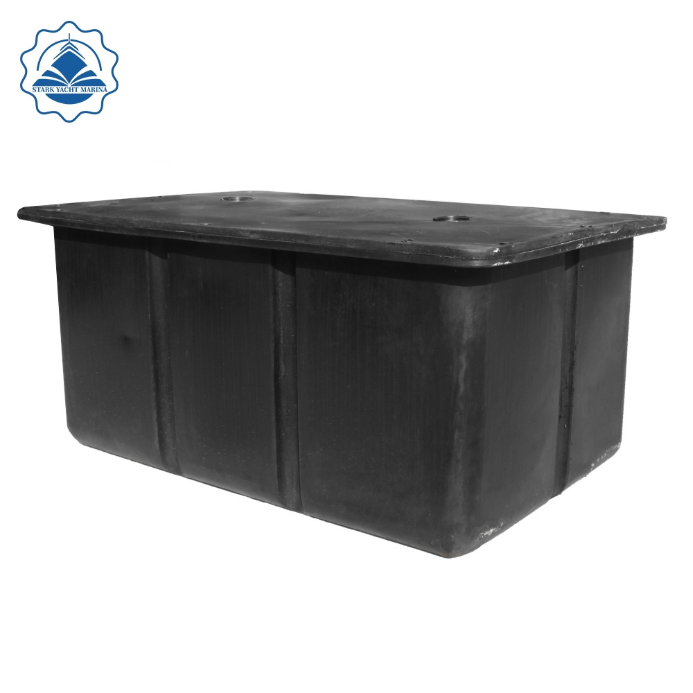 pantoon Used in aluminum alloy pontoon yacht marine Black floating pontoon black floats